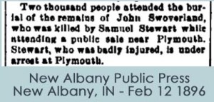 Swoverland funeral - 1896
