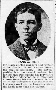Frank A Huff - 1905