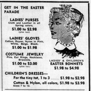 Dietrich's Easter clothes - Enquirer_Thu__Apr_8__1954_