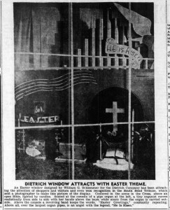 Dietrich's Easter window - Enquirer_Thu__Apr_15__1954_