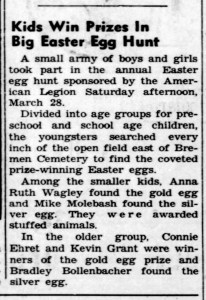 Easter egg hunt - Enquirer_Thu__Apr_9__1964_