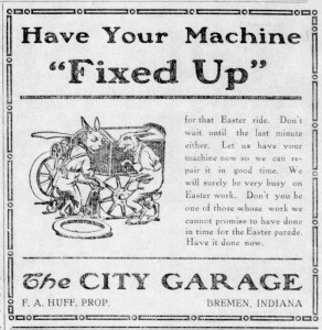 Huff city garage easter - Enquirer_Thu__Apr_2__1914_