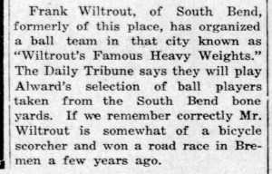 Wiltrout organizes fat baseball team - Enquirer_Thu__Jul_24__1919_