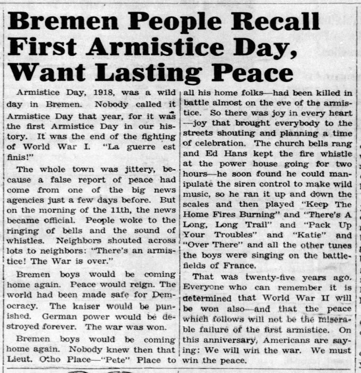 Bremen Enquirer - 11 Nov 1943