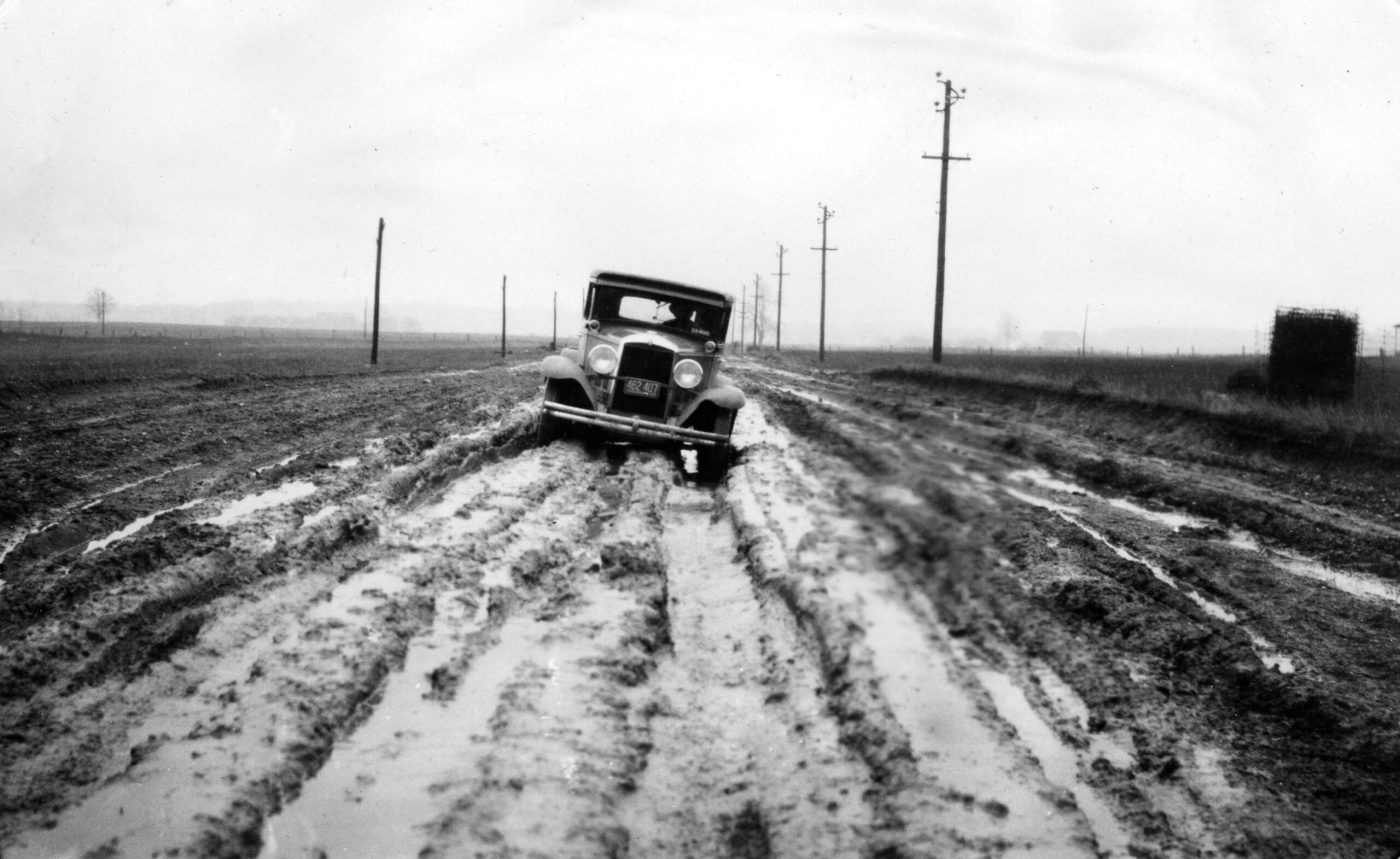 US 6, 1932, near Bremen, IN