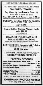 Bornemann's - Enquirer - 28 Jul 1960