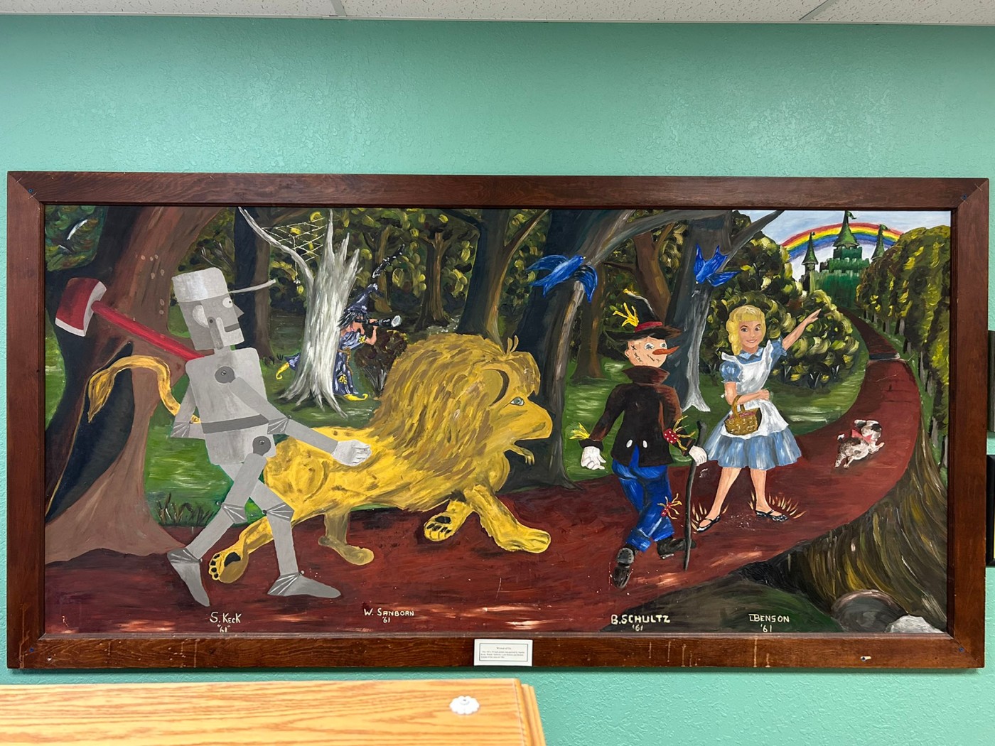 Wizard of Oz painting
