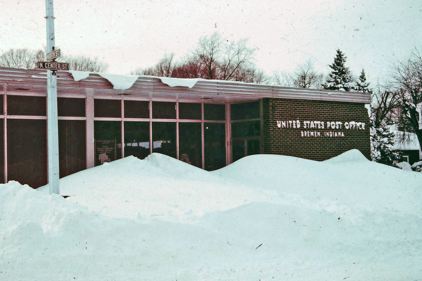 Post Office snow